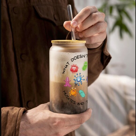 What Doesn't Kill You Mutates and Tries Again, Virus Tumbler, Pathogen Mutation - Picture 2 of 4